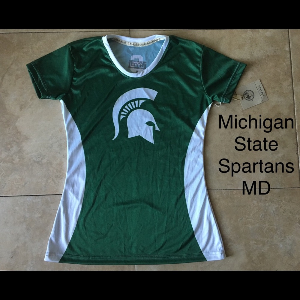 Michigan State Spartans Short sleeve Shirt MD